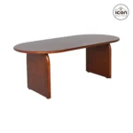 ترابيزة سفرة "أروى كلاسيك" – خشب زان طبيعي وقشرة أرو فاخرة (200 سم)