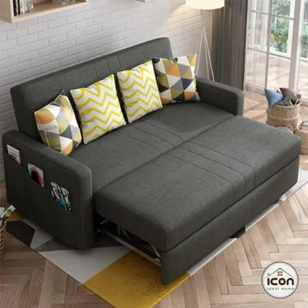 كنبة سرير مودرن خشب زان 200 سم - إسفنج كثافة 33