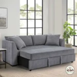 كنبة سرير مودرن 220 سم خشب زان - إسفنج كثافة 33