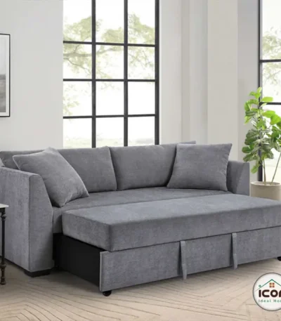 كنبة سرير مودرن 220 سم خشب زان - إسفنج كثافة 33