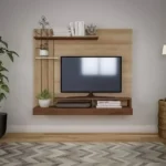 وحدة تلفزيون حائط أرفف و أدراج | ام دي اف | 150×150×35 سم